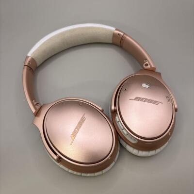 Bose QuietComfort 35 II Cancelling Headphones Rose Gold Pink Used