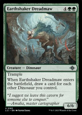 1x Earthshaker Dreadmaw NM Eng MTG - Lost Caverns of Ixalan | eBay