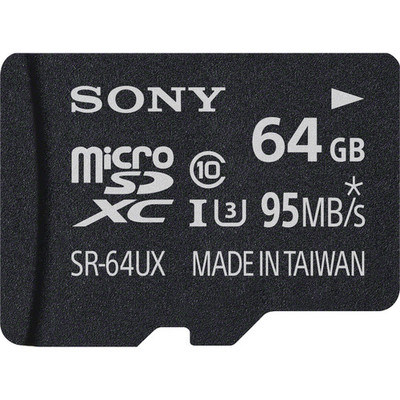 Sony 64G micro XAVC S 4K Ultra HD best SD card for HDR X1000