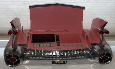 PINK CADILLAC 1959 ELDORADO RADIO/CASSETTE/LIGHTS BOOMBOX POPWORKS
