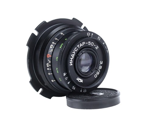 Russian Industar 50-2 50mm f 3,5 Bokeh Portrait Lens M42 Mount #DV