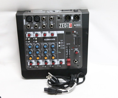 Allen & Heath Zedi-8 8-Channel USB Recording Console Mixer | eBay