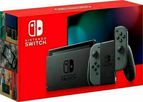 Nintendo Switch Gray Joy-Con Edition Console, New, Graded VGA 85