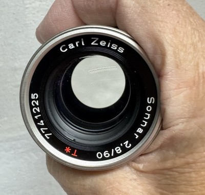 CONTAX Carl Zeiss Sonnar 90mm F2.8 T* AF Lens For G1 G2 W/Hood | eBay