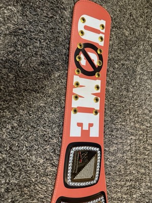 John Cena Signed WWE Signature Series Orange Spinner Belt + COA | eBay