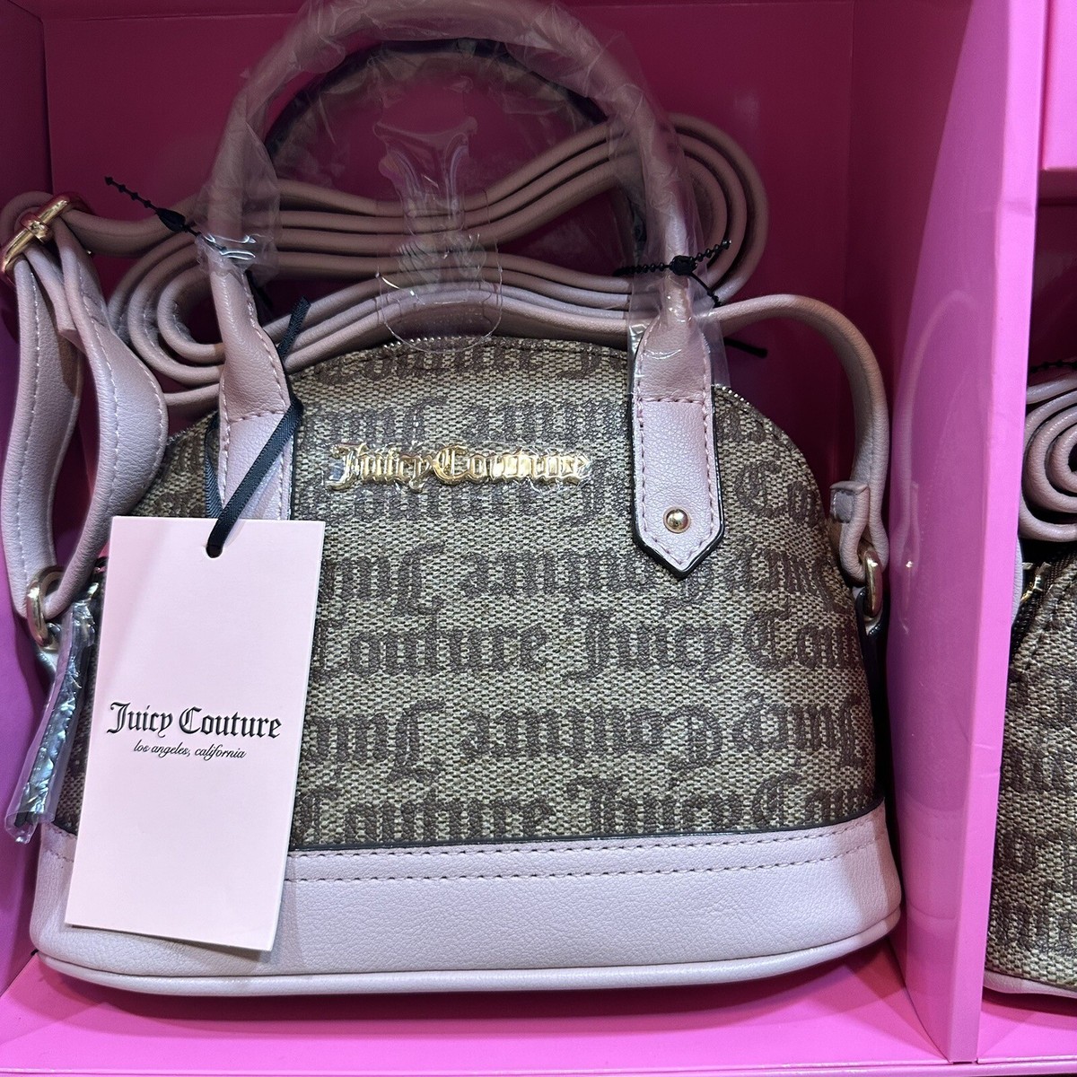 JUICY COUTURE Mix and Match Two Handbags Gift Boxed Set Crossbody