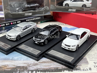 Zoom 1/64 Scale Toyota Crown Athlete GRS184 Black Diecast Car Toy