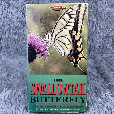 The Swallowtail Butterfly Mosquito Silkworm VHS Tape 1996 Natural