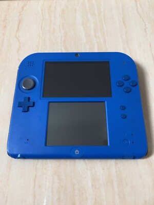 Nintendo 2DS Blue Console with Stylus Japanese ver In Box