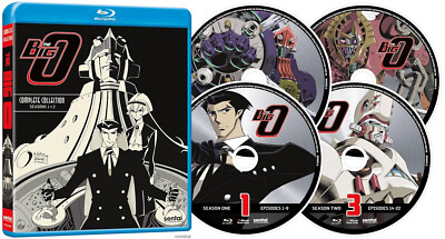 The Big O Season 1 & 2 Complete Collection BLURAY (OUT OF PRINT