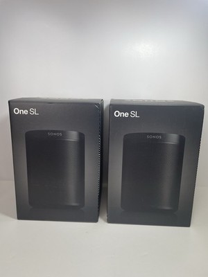 Sonos ONESLUS1BLK One SL Wireless Speaker - Black for sale online