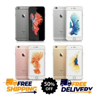 Apple iPhone 6s Silver Space Gray 128GB 16GB 32GB 64GB Unlocked