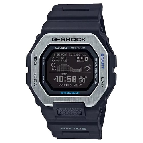 Casio G-Shock GBX-100NS-4 G-Lide Bluetooth Digital Black Resin