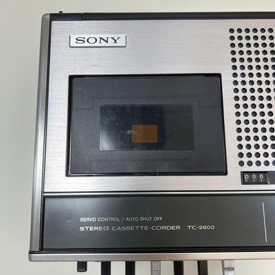 Sony Stereo Cassette-Corder TC-2800 Vintage Portable Recorder