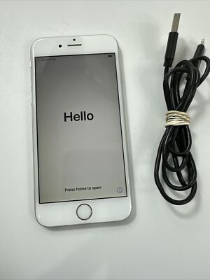 Apple iPhone 6s - 64GB - Silver A1633 (CDMA + GSM) Cell Smart