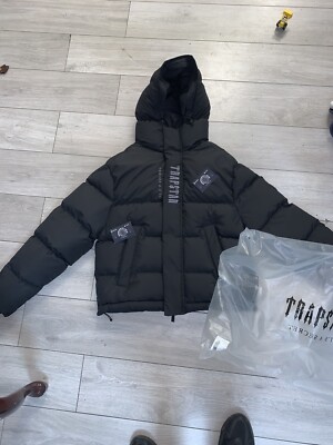 Trapstar Mens 2.0 Decoded 2022 Hooded Puffer Jacket all Size