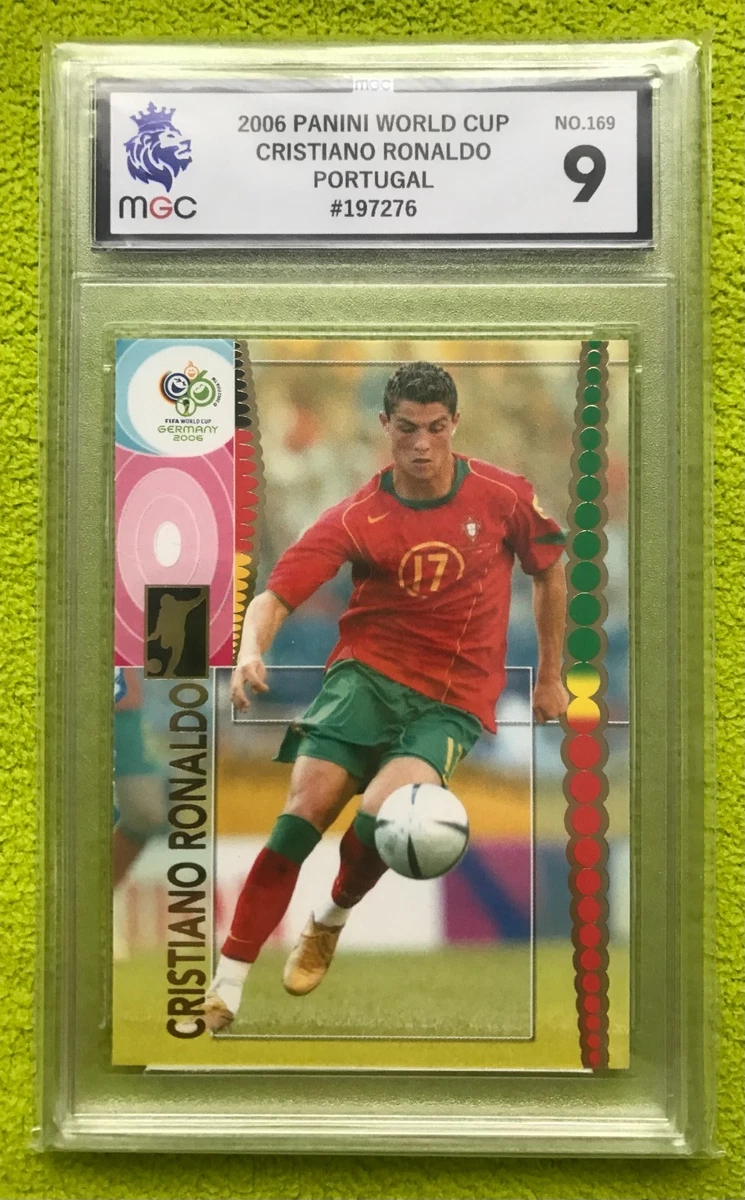 2006 Panini FIFA World Cup Germany Cristiano Ronaldo #169 for sale