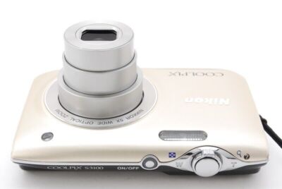 Nikon COOLPIX S3100 Silver 14.0MP W. 5x Zoom Lens Digital Camera