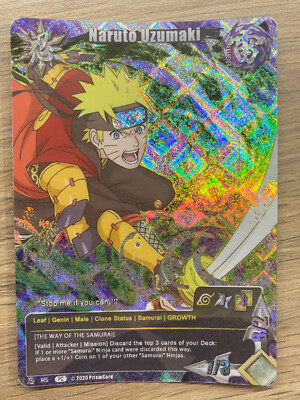 Naruto Collectible Card Game CCG Naruto Uzumaki Card No. HS | eBay