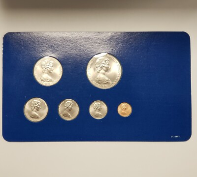 1974 British Virgin Islands BU Specimen Set Franklin Mint .7643 oz