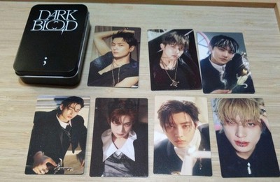 ENHYPEN DARK BLOOD Trading Photo Card TIN CASE Complete set