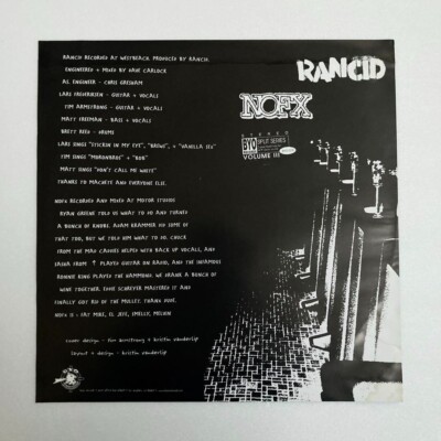 NOFX / Rancid / BYO Split Series / Volume III Better Youth
