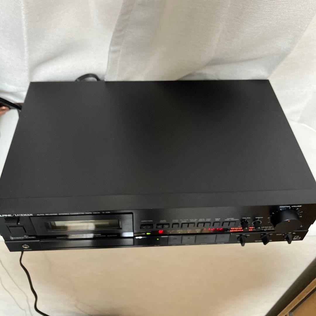 超希少 ALPINE/LUXMAN K-106 カセットデッキ 超希少 ALPINE/LUXMAN K