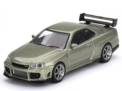 Mini GT 1:64 Nissan Skyline GT-R (R34)Tommykaira R-z Millenium