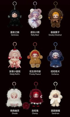 Ratty Bear - POP MART Skullpanda You Found Me Series Figures Plush