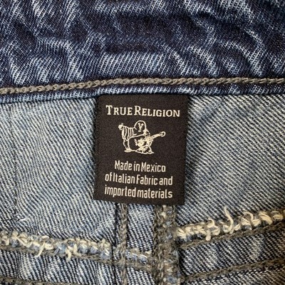 True Religion Jeans Men 32 Ricky Straight Fit Super T Stretch