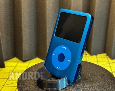 Custom 512GB Taptic Mod All Blue iPod Classic 7th Gen - 3000mah