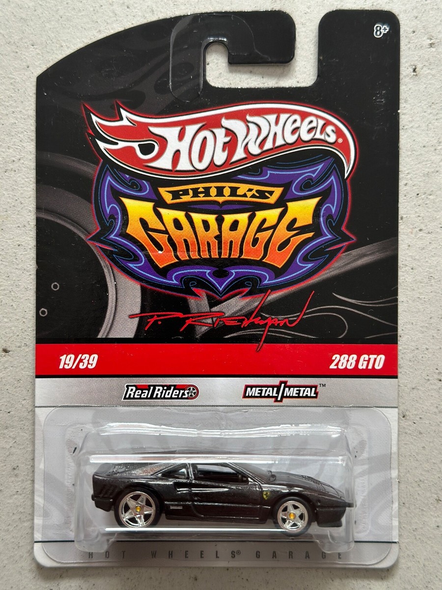 2009 Hot Wheels Phil's Garage FERRARI 288 GTO Riehlman Real Riders