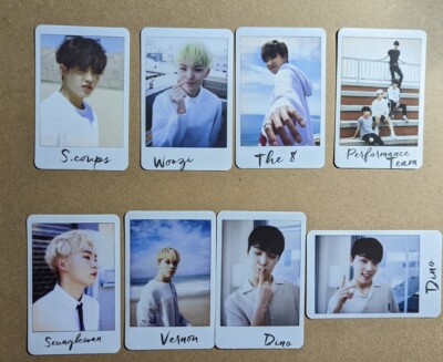 Seventeen Al1 Album Official Photocard S.Coups Woozi The8