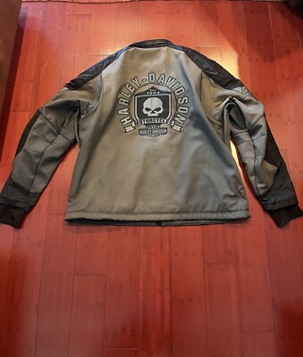 Harley-Davidson® Men's Ridgeway Colorblocked Waterproof Jacket 2XL