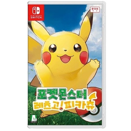 Switch Pokemon Let's Go Pikachu [Korean Version] English + Multi