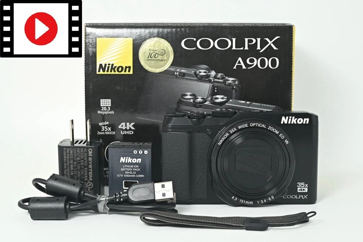 Preços baixos em Câmeras digitais Nikon Coolpix A900 | eBay
