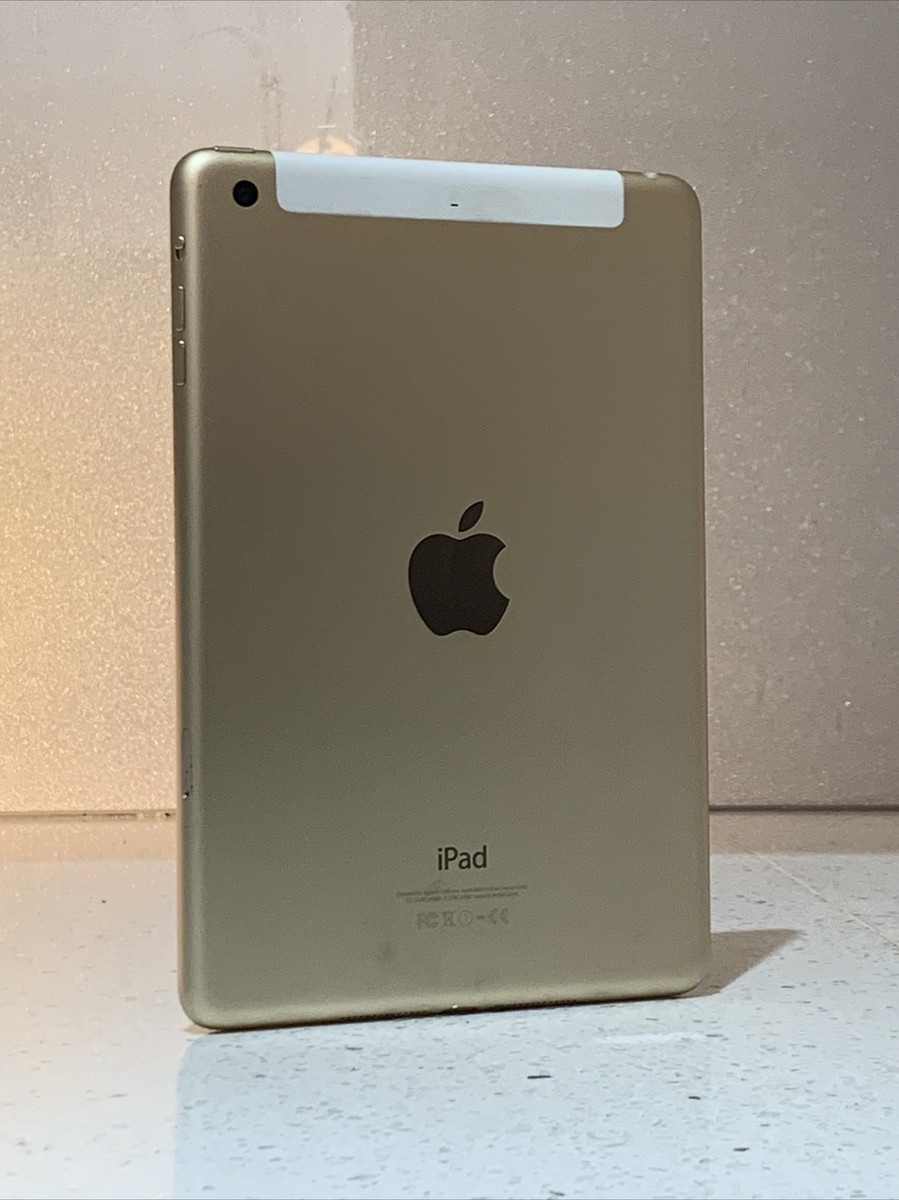 Apple iPad Mini 3 A1600 128GB Gold ✓ | eBay