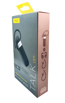 Jabra Talk 15 SE Mono Bluetooth Headset - Black NEW! | eBay