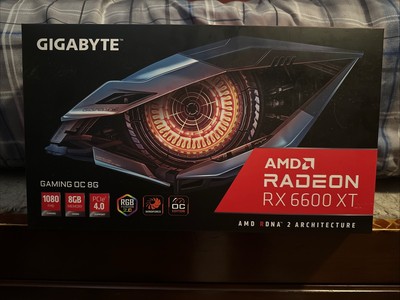 GIGABYTE Radeon RX 6600 XT GAMING OC 8GB GDDR6 Graphics Card NEW