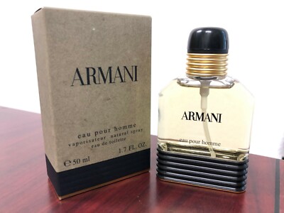 VINTAGE 2004 * ARMANI POUR HOMME by GIORGIO ARMANI 1.7 oz EDT