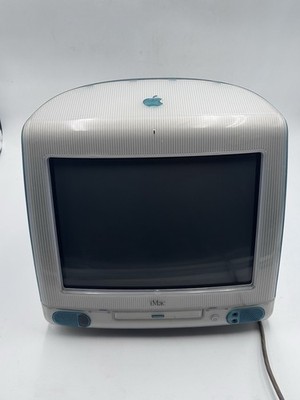 Apple iMac G3 Blueberry Blue 1998 Computer Working | eBay