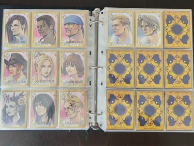 Final Fantasy VIII FF8 Carddass Masters Triple Triad Complete