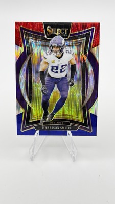 2024 Panini Select - Concourse Harrison Smith #59 Red & Blue Prizm