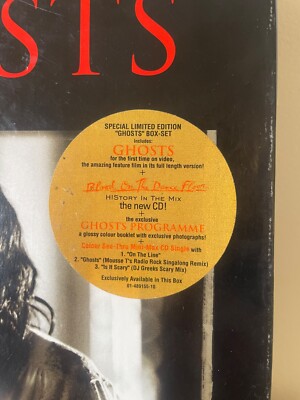 Michael Jackson Ghosts Deluxe Collectors Box Set limited edition