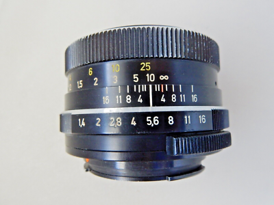 Carl Zeiss HFT Planar 1.4/50mm Rollei QBM Mount West Germany No