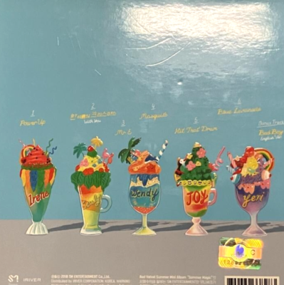 Red Velvet Irene Ver. SUMMER MAGIC , Korean Summer Mini Album