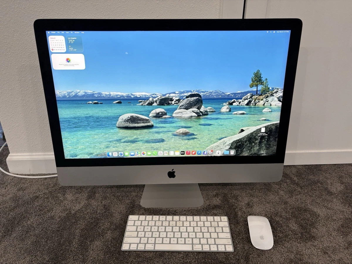 Apple iMac with Retina 5K display 512 GB Hard Drive Capacity Apple