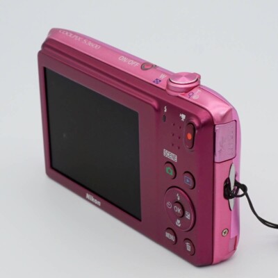 Nikon COOLPIX S3600 pink 20.0MP Digital Camera from japan | eBay