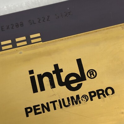 Intel Pentium Pro 200 MHz 512K L2 Socket 8 CPU Processor 1994