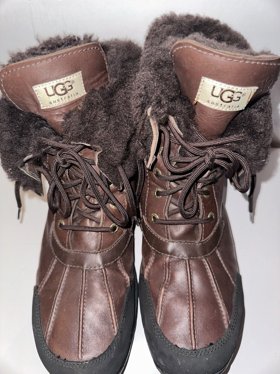 UGG Butte Waterproof Brown Black Boots MEN Size 13 | eBay